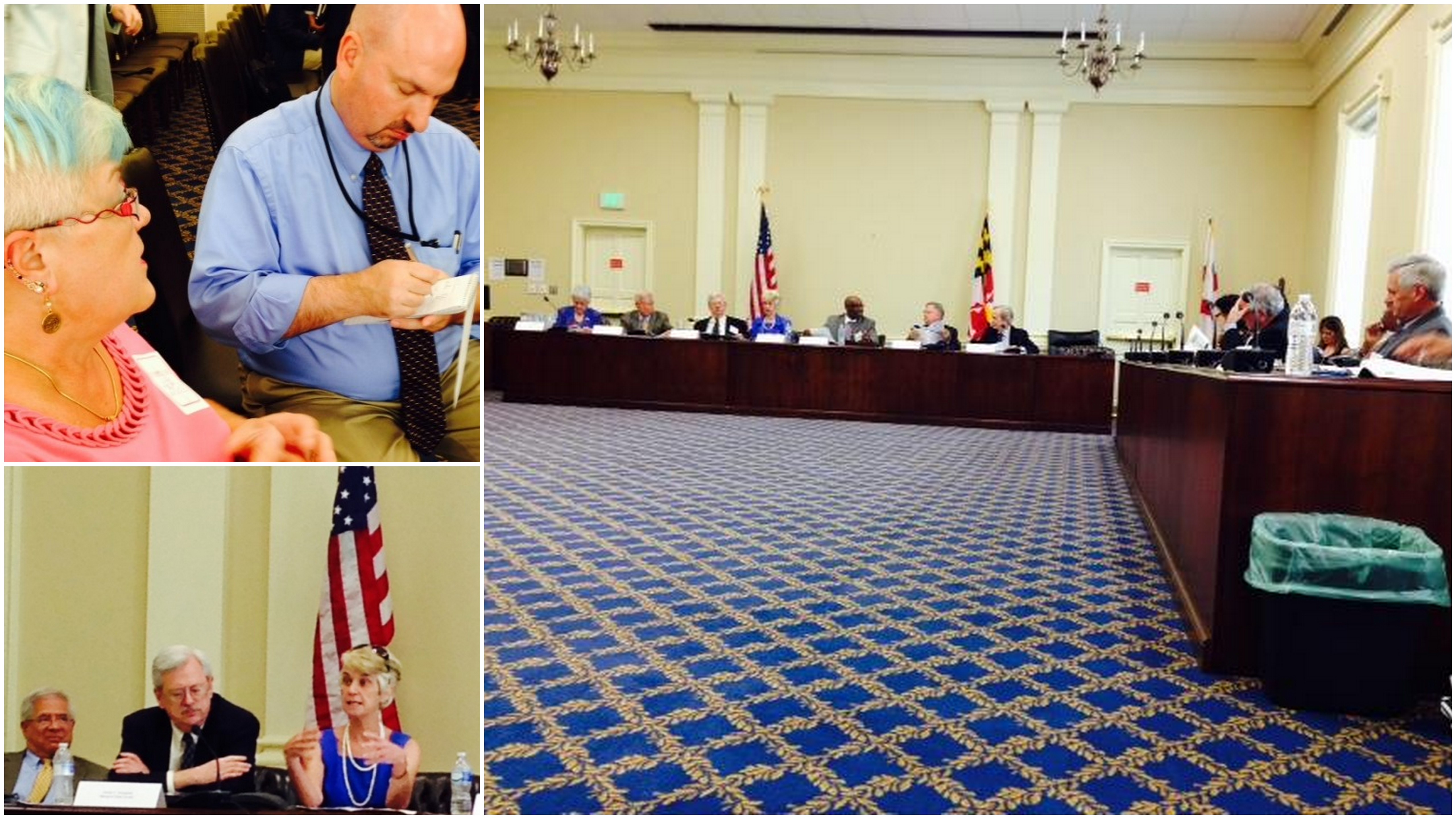 Images from the August 7 Governor’s Task Force to Ensure Retirement Security for All Marylanders meeting.